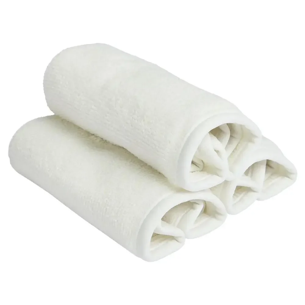 Little & Loved Hooded Towel & Washcloth Set Baby Shower Bathtime 30x30 New